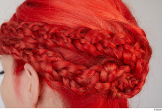 Groom references Lady Winters  003 braided hair head red…